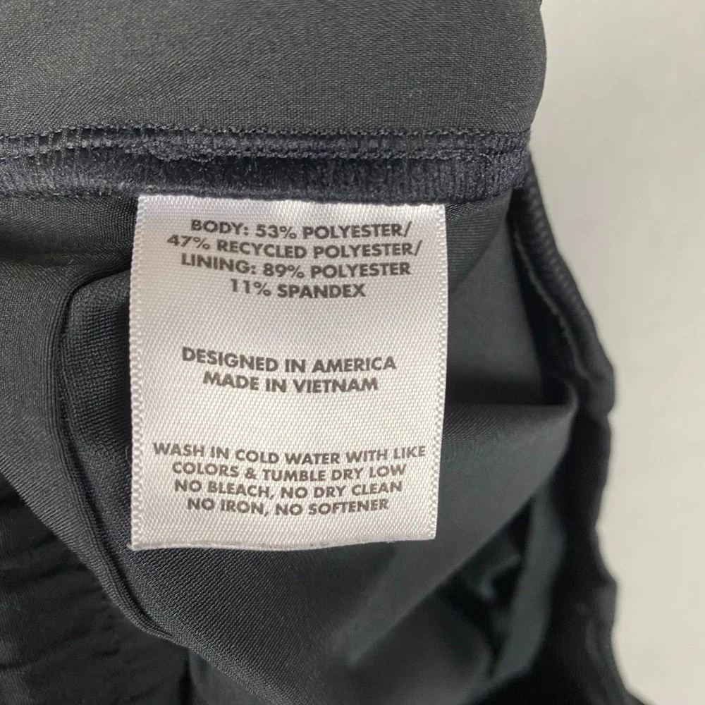 Rhoback Delta Performance Stretch Active Jogger Pants Mens Small Black